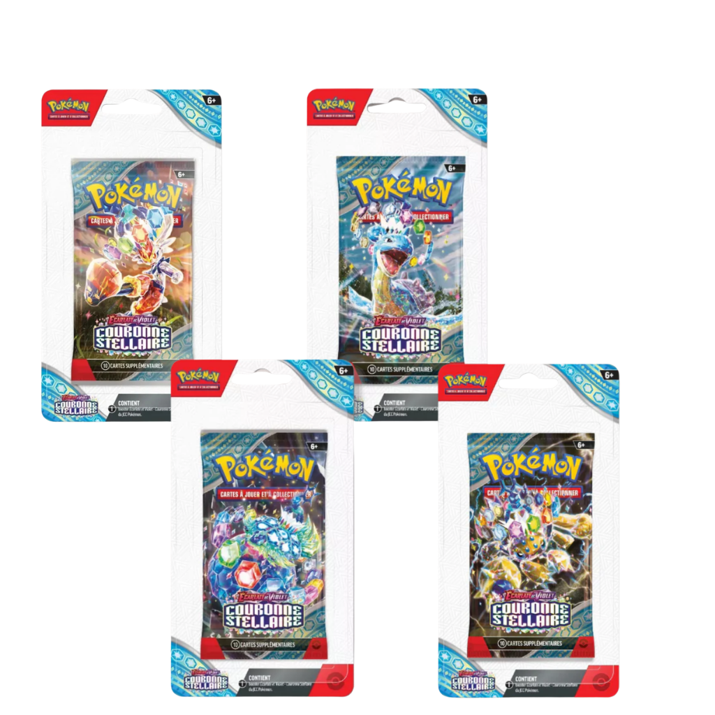 Blister Pokémon - Couronne Stellaire - EV07 - Français