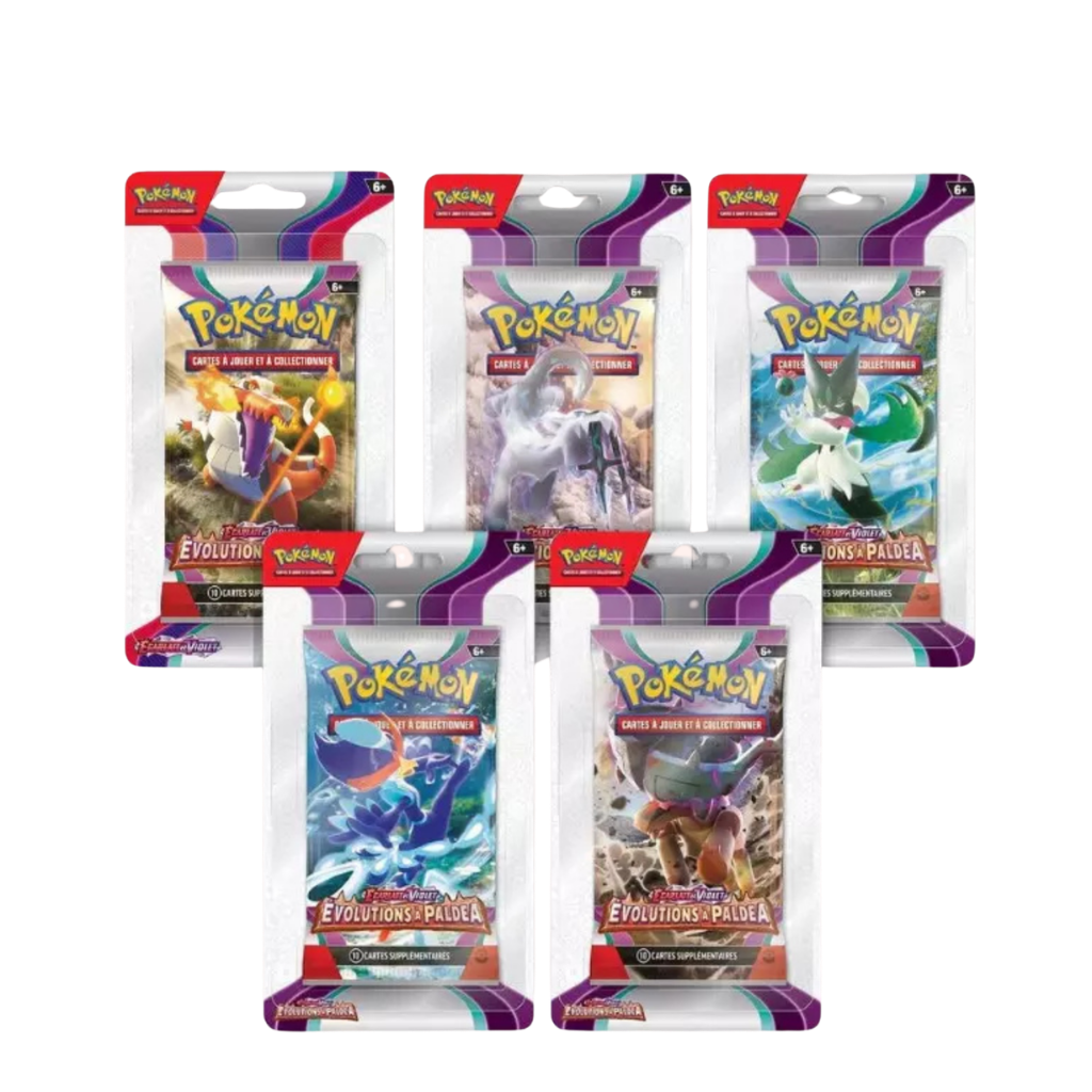 Blister Pokémon - Évolutions à Paldea - EV02 - Français