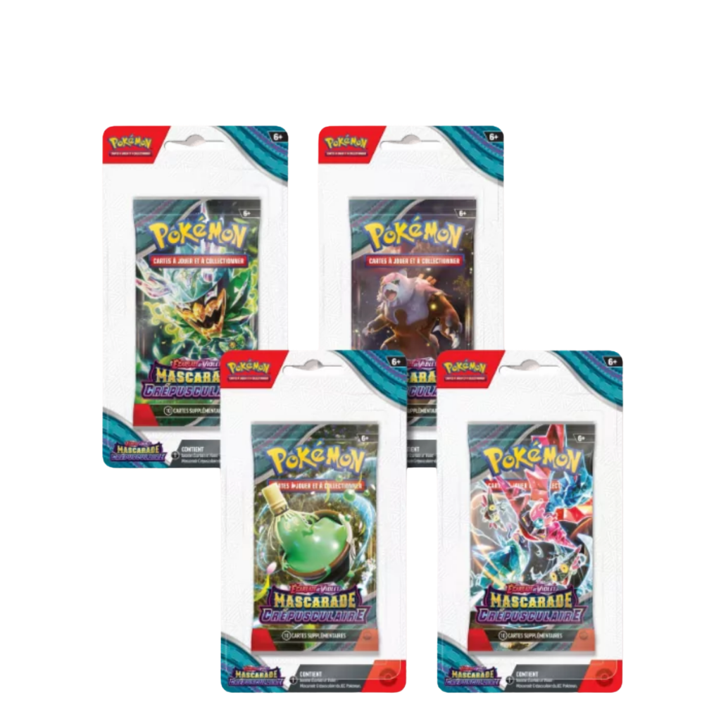 Blister Pokémon - Mascarade Crépusculaire - EV06 - Français