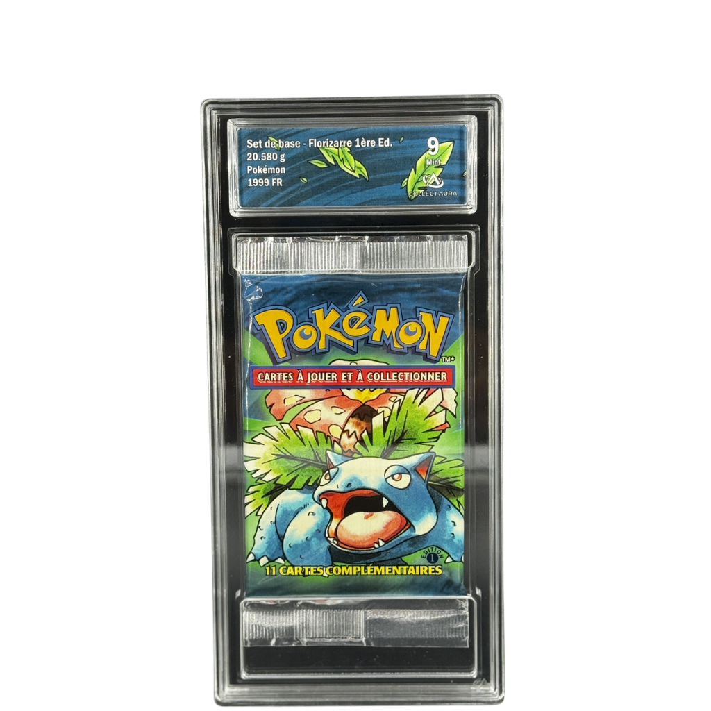 Booster Pokémon Set de Base - Florizarre - 1ère Édition - Français