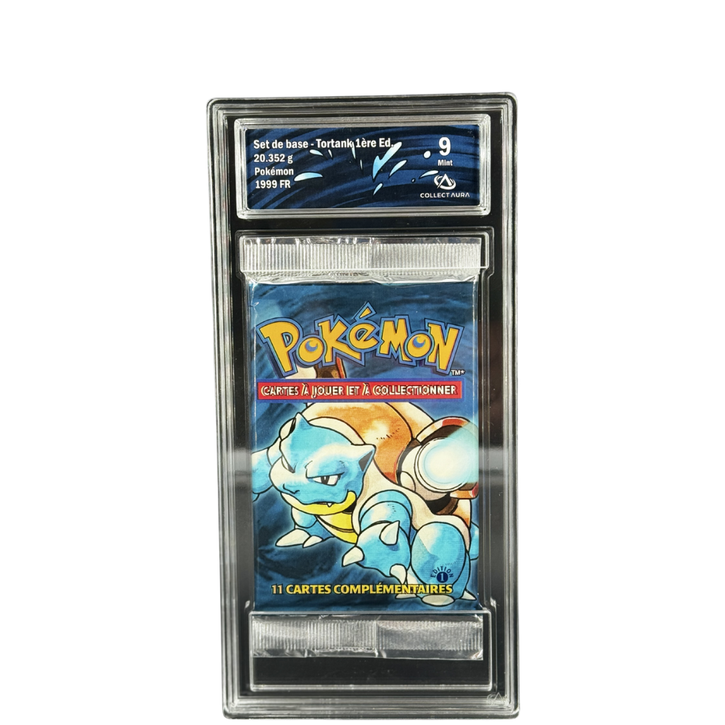 Booster Pokémon Set de Base - Tortank - 1ère Édition - Français