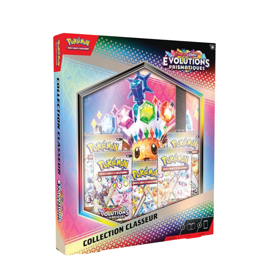 Coffret Classeur Pokémon - Évolutions Prismatiques - EV08.5 - Français
