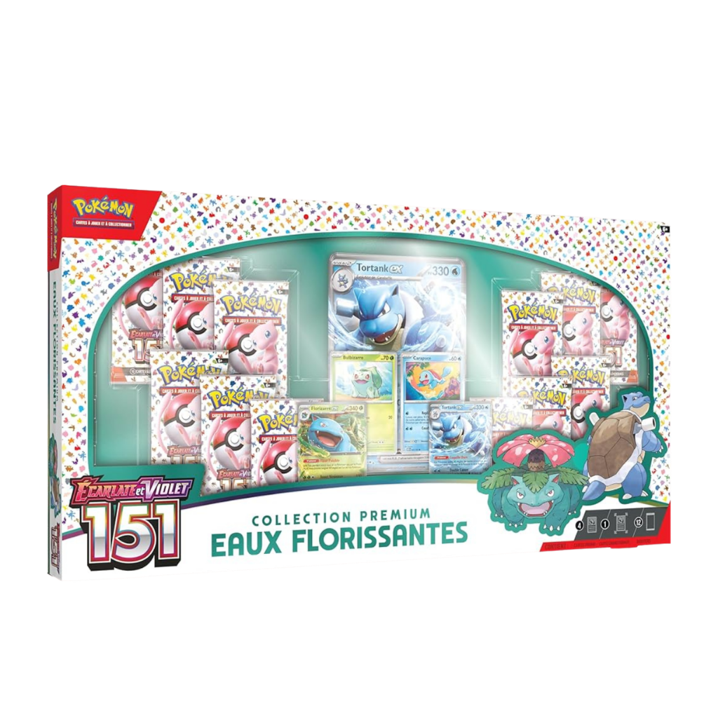 Coffret Collection Premium Pokémon - Eaux Florissantes - 151 - EV03.5 - 2025 - Français