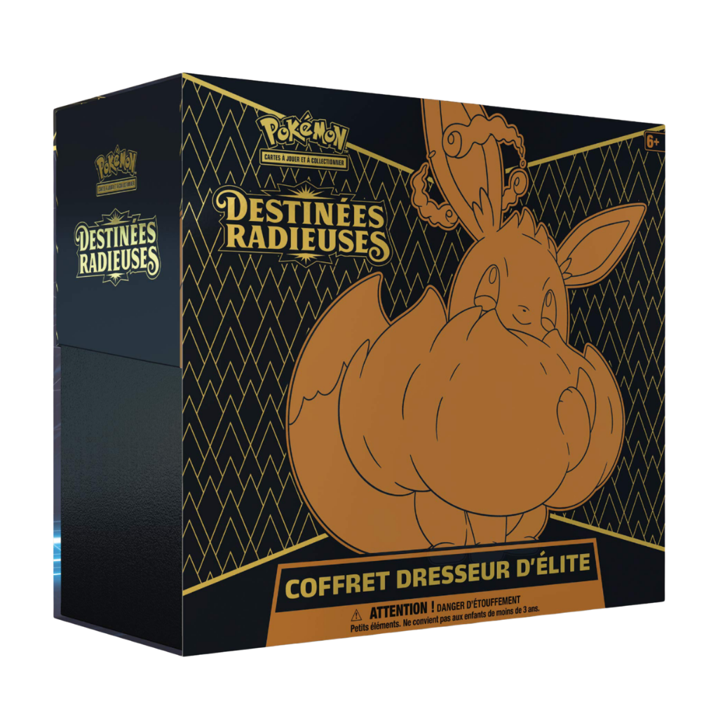 Coffret Dresseur d’Élite – Destinées Radieuses (Évoli) – Pokémon EB4.5 – Français