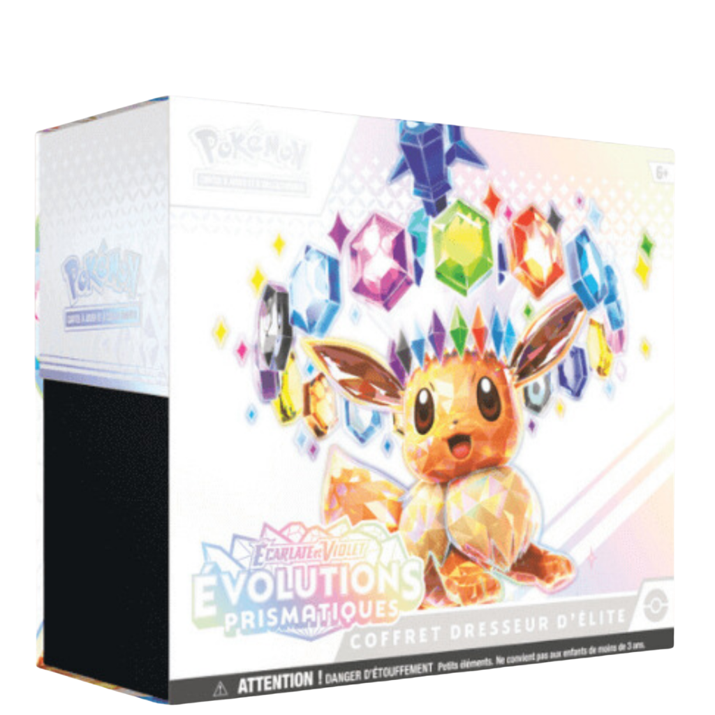 Coffret Dresseur d’Élite (ETB) Pokémon - Évolutions Prismatiques - EV08.5 - Français