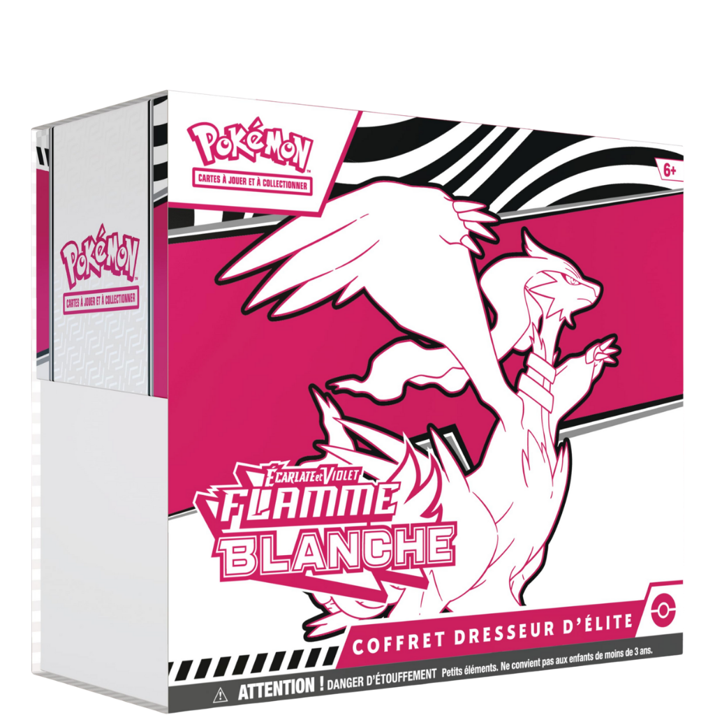 Coffret Dresseur d’Élite (ETB) Pokémon - Flammes Blanches - EV10.5 - Français
