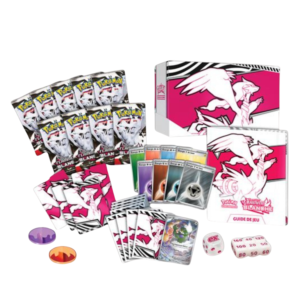 Coffret Dresseur d’Élite (ETB) Pokémon - Flammes Blanches - EV10.5 - Français
