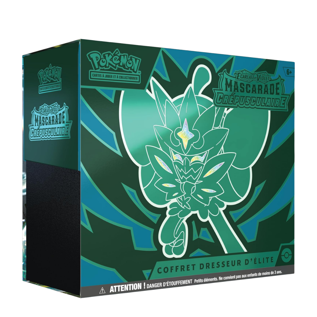 Coffret Dresseur d’Élite (ETB) Pokémon - Mascarade Crépusculaire - EV06 - Français