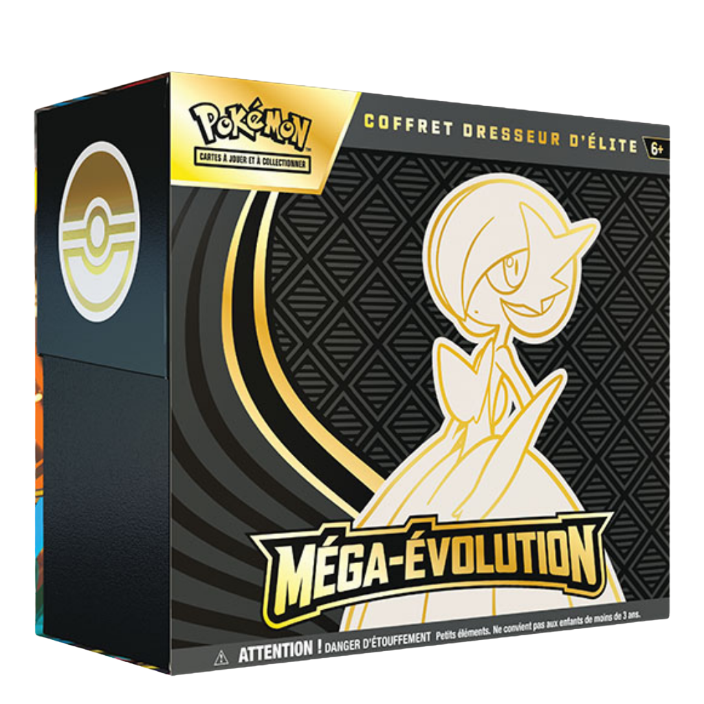 Coffret Dresseur d’Élite (ETB) Pokémon - Méga-Gardevoir - ME1 - Français (avec protection semi-rigide option neuf)