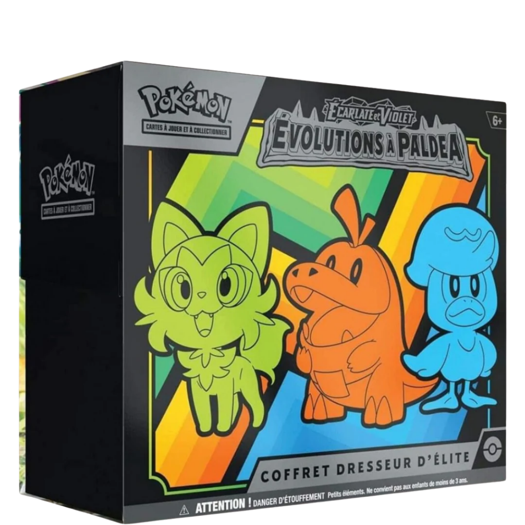 Coffret Dresseur d'Elite - Evolution à Paldea - ETB EV02