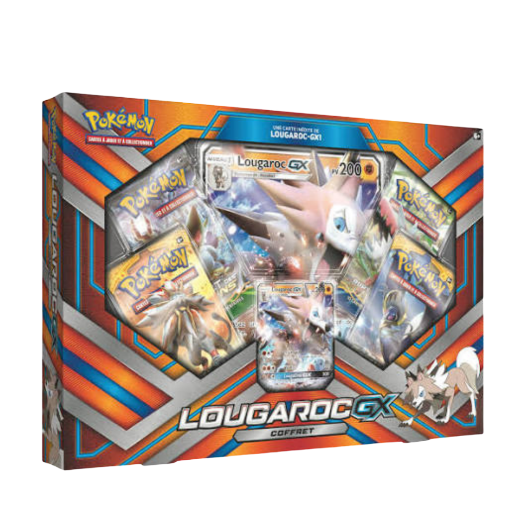 Coffret Lougaroc-GX – Soleil & Lune – Pokémon JCC – Français