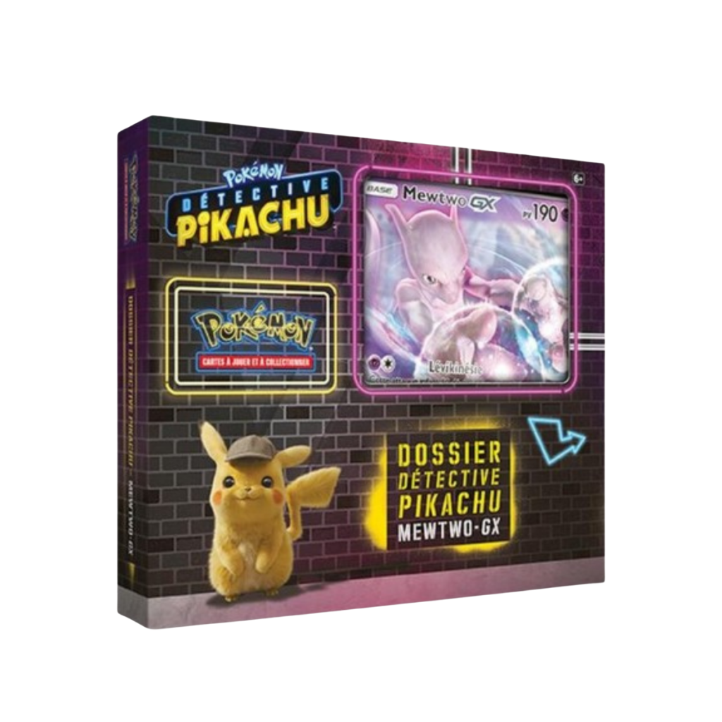 Coffret Pikachu Détective – Mewtwo-GX – Pokémon JCC – Français