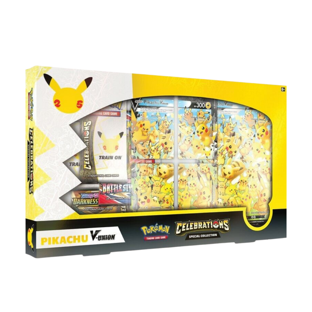 Coffret Pikachu V-Union – Célébrations 25 Ans – Français