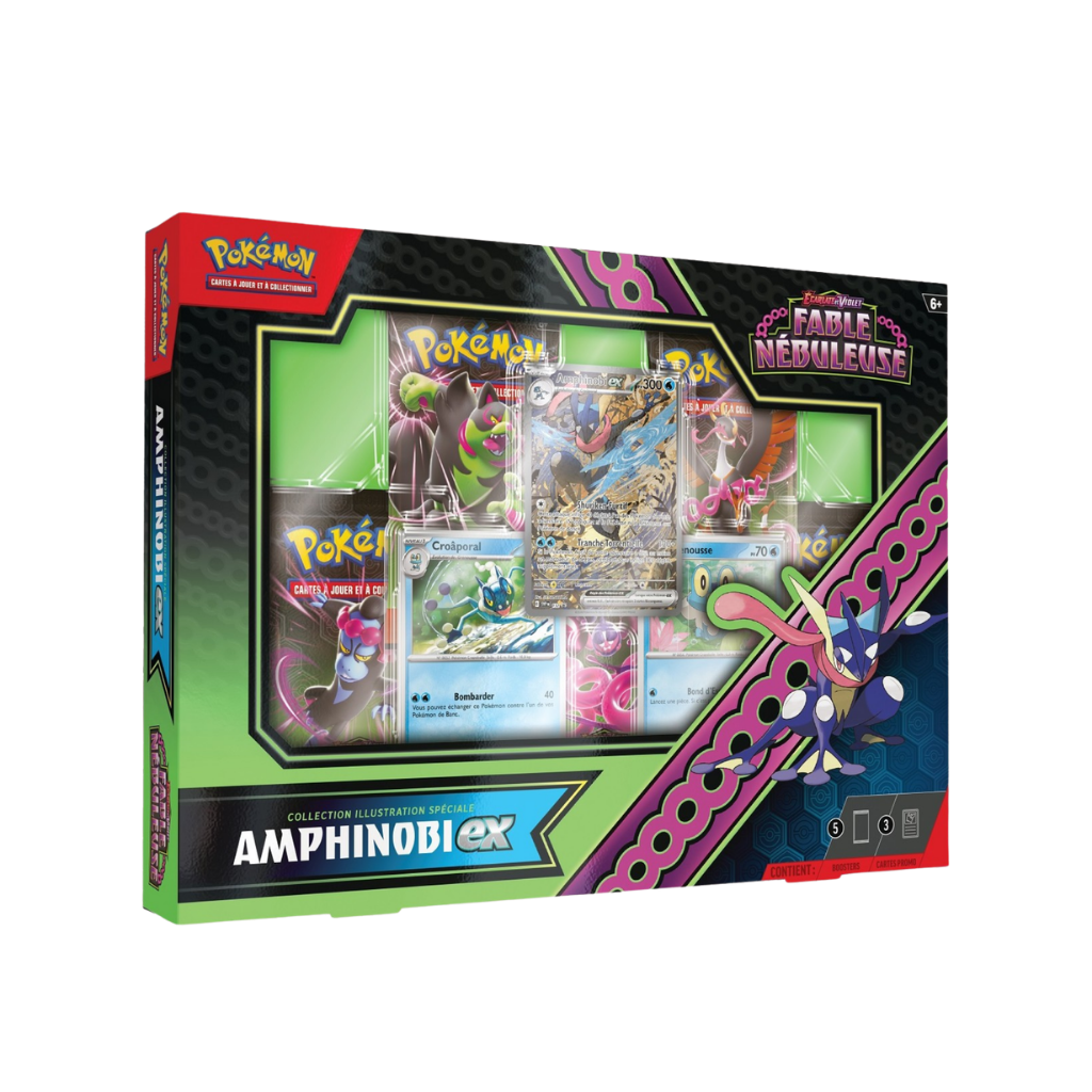 Coffret Pokémon - Amphinobi-ex - Fable Nébuleuse - EV06.5 - Français