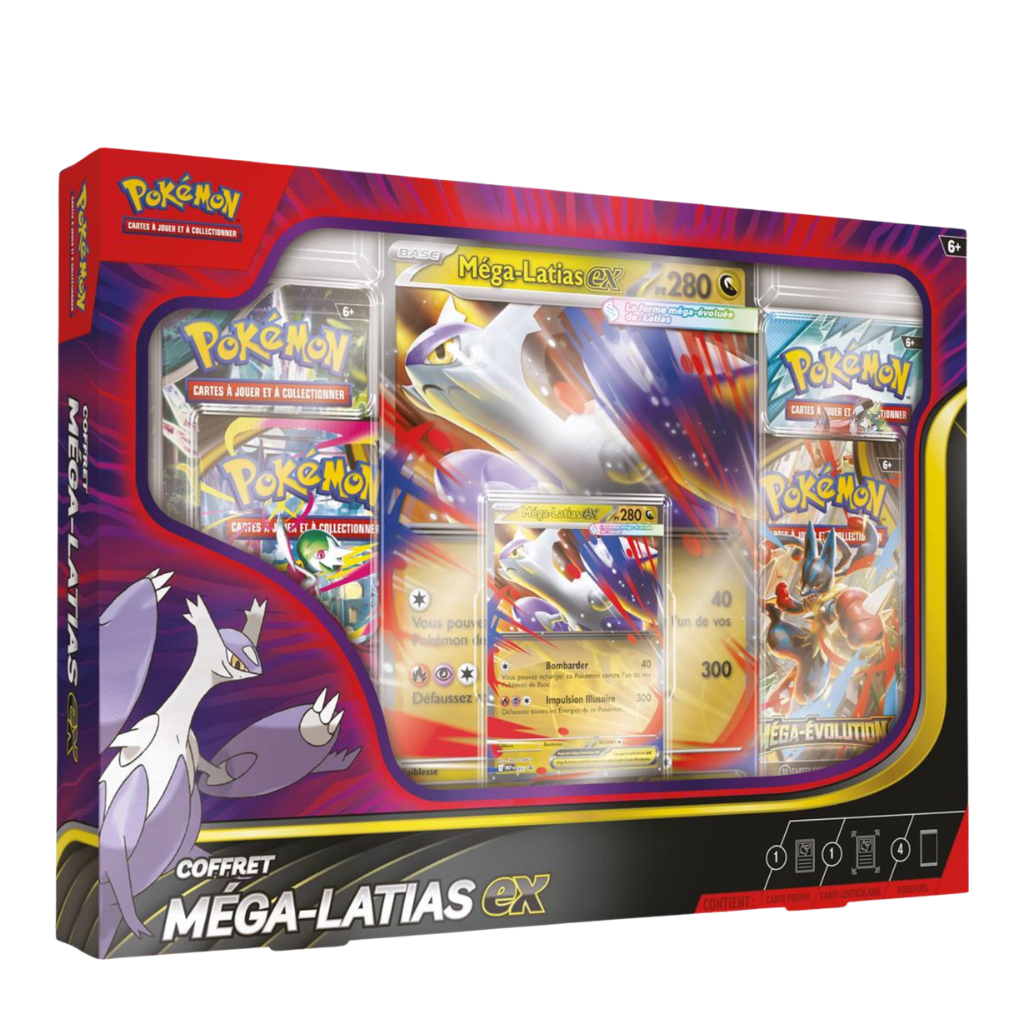 Coffret Pokémon - Méga-Latias EX - Méga-Évolution - Français