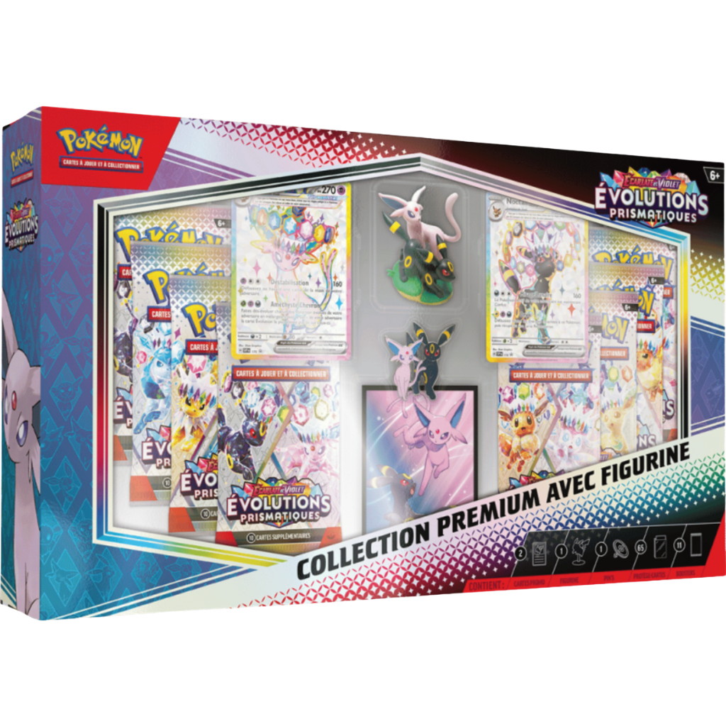 Coffret Premium Figurine – Évolutions Prismatiques (EV8.5) – Français