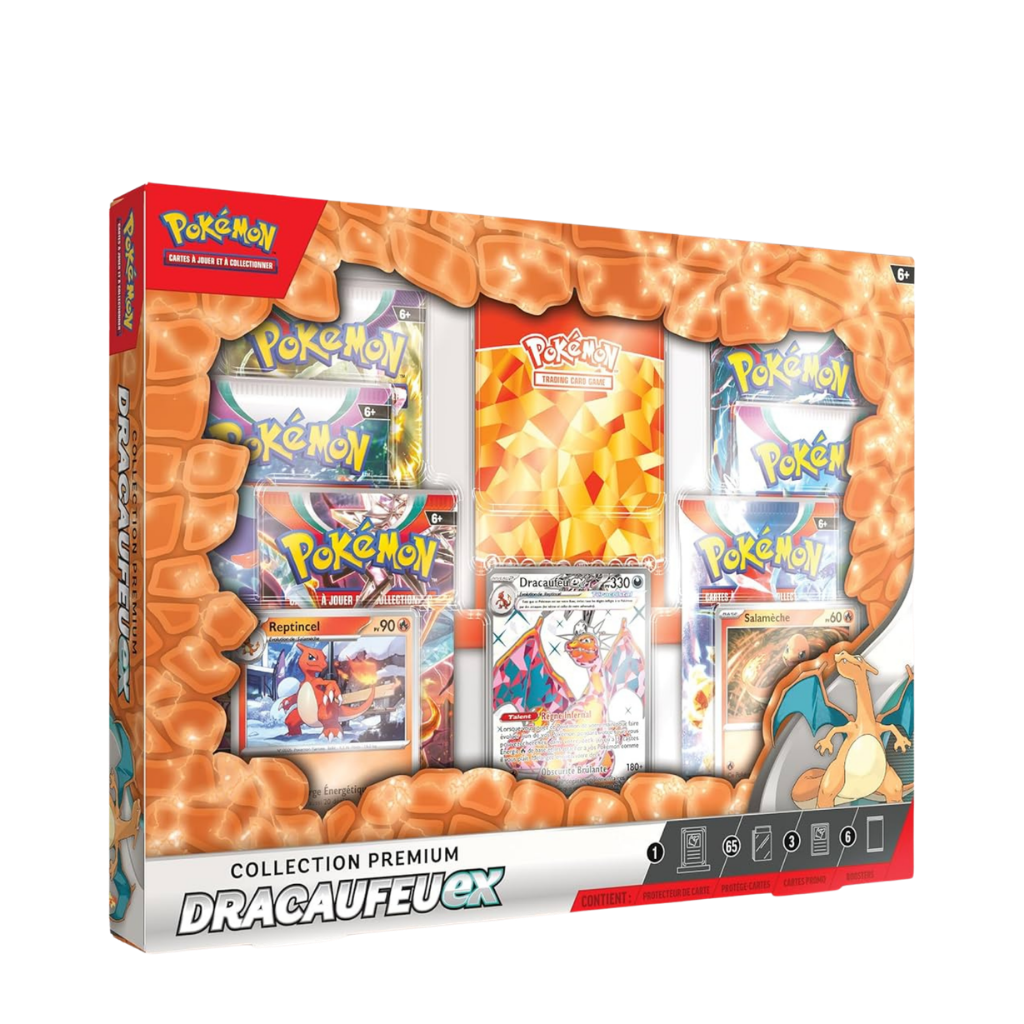 Coffret Premium Pokémon - Dracaufeu-ex - 2024 - Français