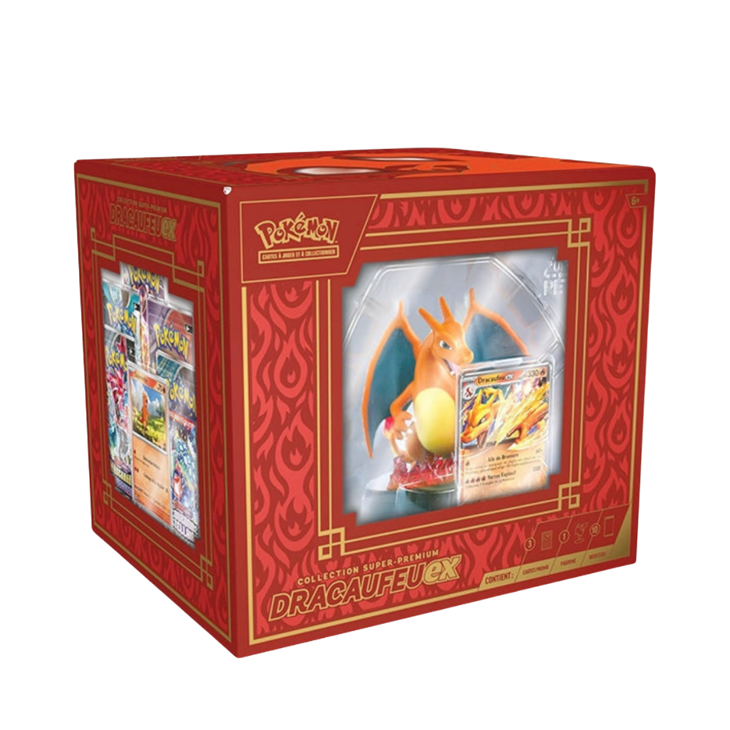 Coffret Super Premium Pokémon - Dracaufeu-ex - Français