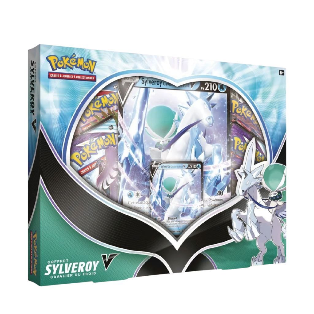 Coffret Sylveroy V – Cavalier du Froid – Épée & Bouclier – Pokémon JCC – Français