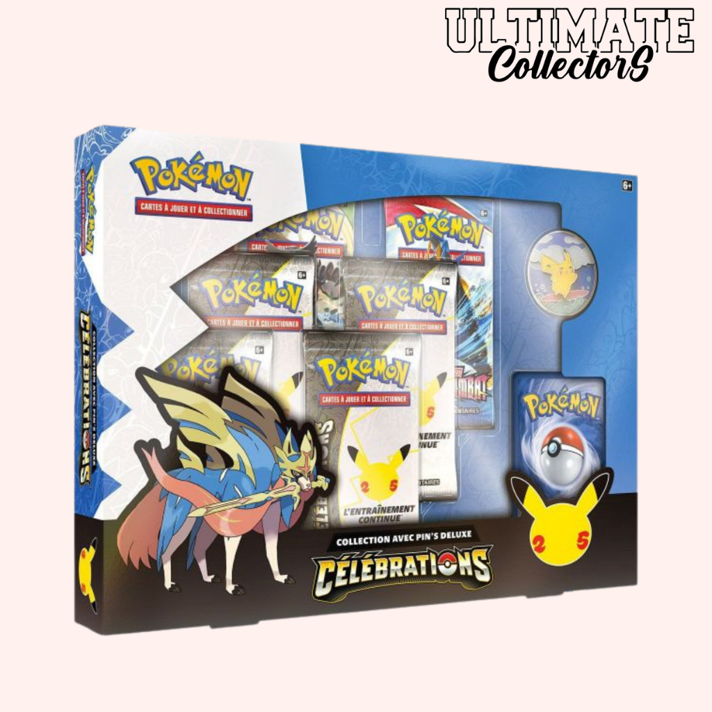 Coffret Zacian – Celebrations 25 ans – Pokémon JCC – Français