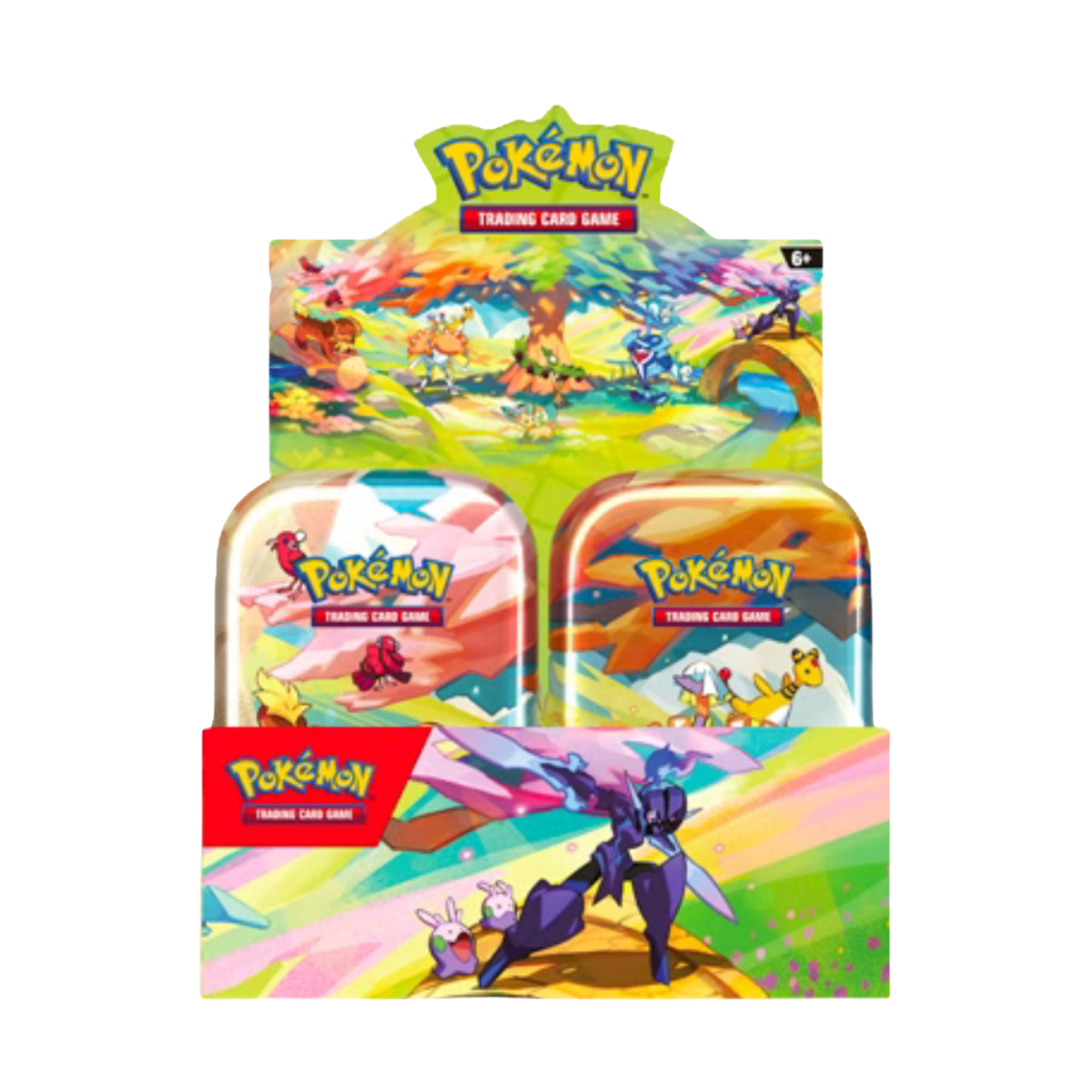 Display – 8 Mini Tins – Magnifique Paldea – Pokémon EV03 & EV04 – Français