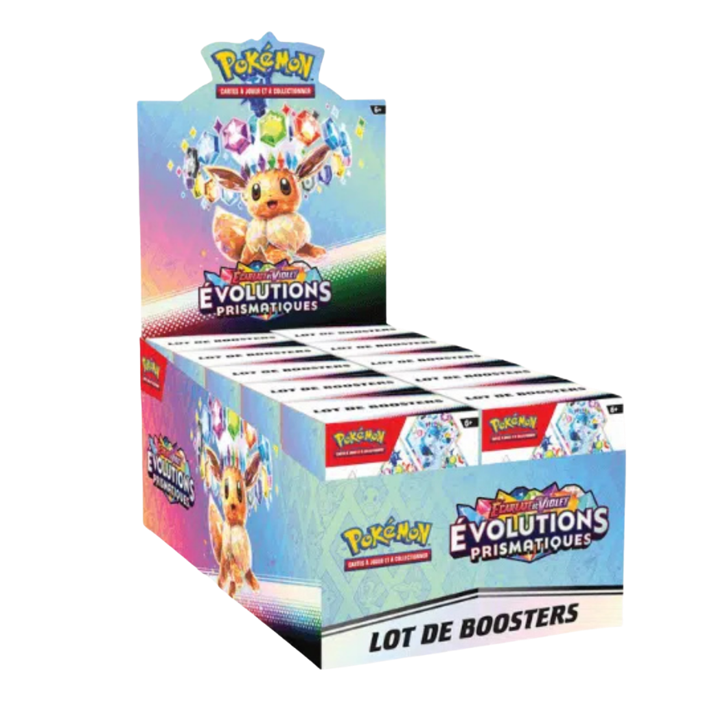 Display Bundle – Évolutions Prismatiques – Pokémon EV08.5 – Français