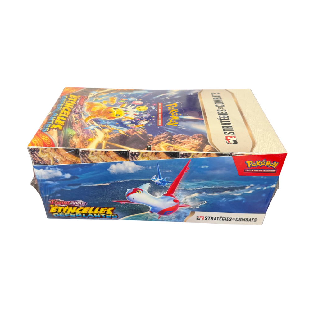Display Kit Avant-Première – Étincelles Déferlantes – EV08 – Pokémon JCC – Français