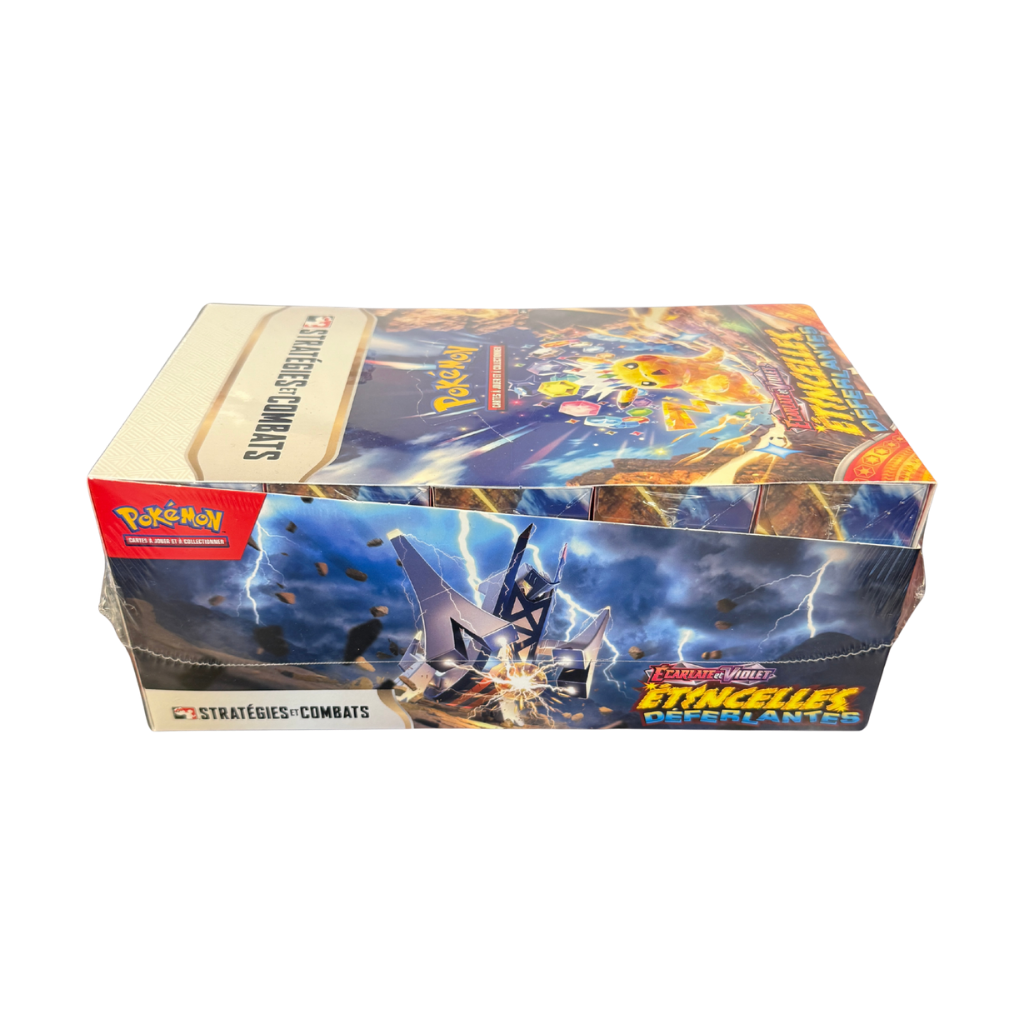 Display Kit Avant-Première – Étincelles Déferlantes – EV08 – Pokémon JCC – Français