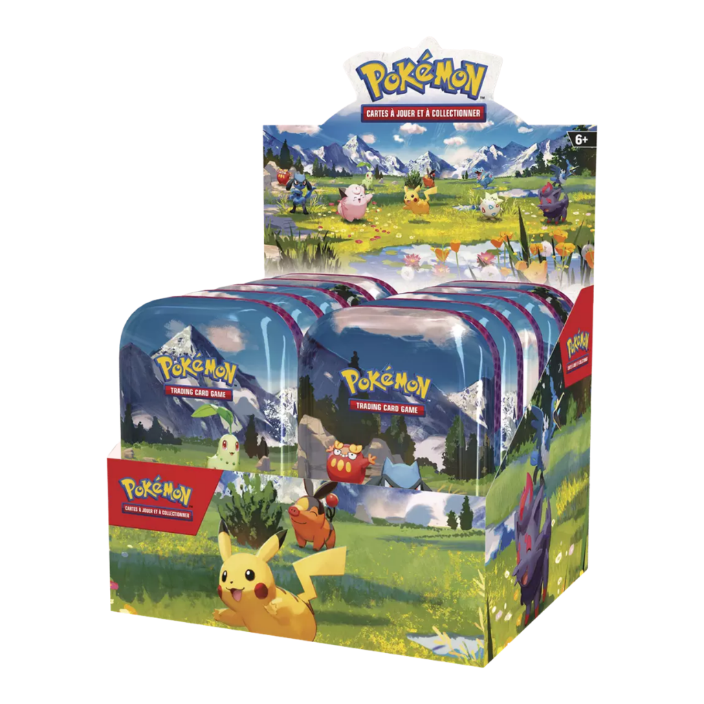Display Mini Tin Pokémon - Héros Transcendants - ME02.5 - Français