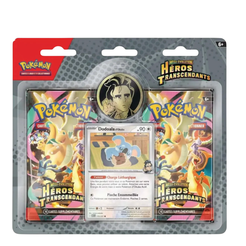 Duo Pack Méga-Évolution : Héros Transcendants - Dodoala d'Okuba