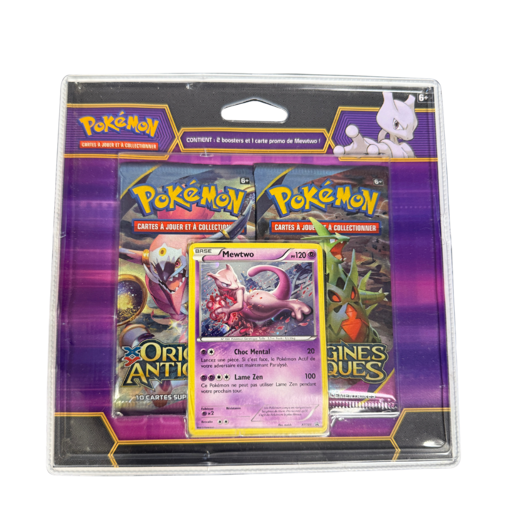 Duo Pack Mewtwo – Origines Antiques – XY07 – Français