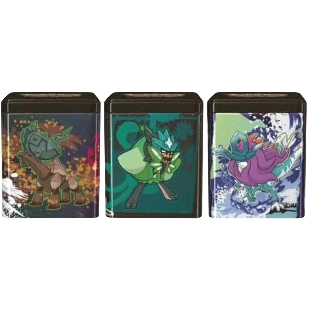 Tin Cube Mars 2025 – Écarlate & Violet – Pokémon JCC – Français – 1 modèle aléatoire