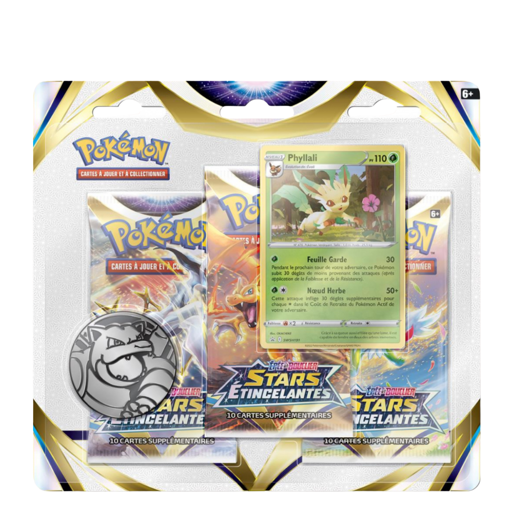 Tripack Phyllali – Stars Étincelantes - EB09 - Français
