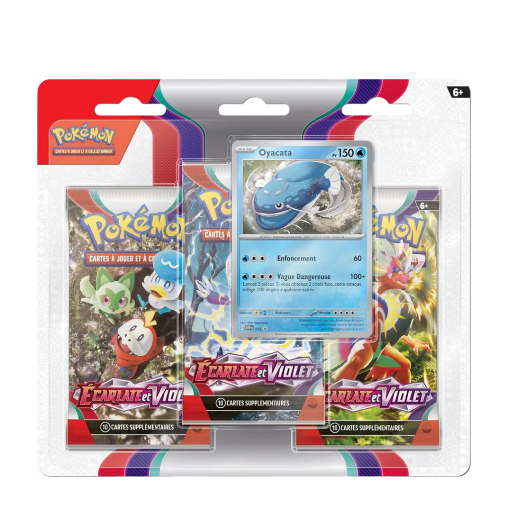 Tripack Pokémon - Écarlate & Violet - EV01 - Français