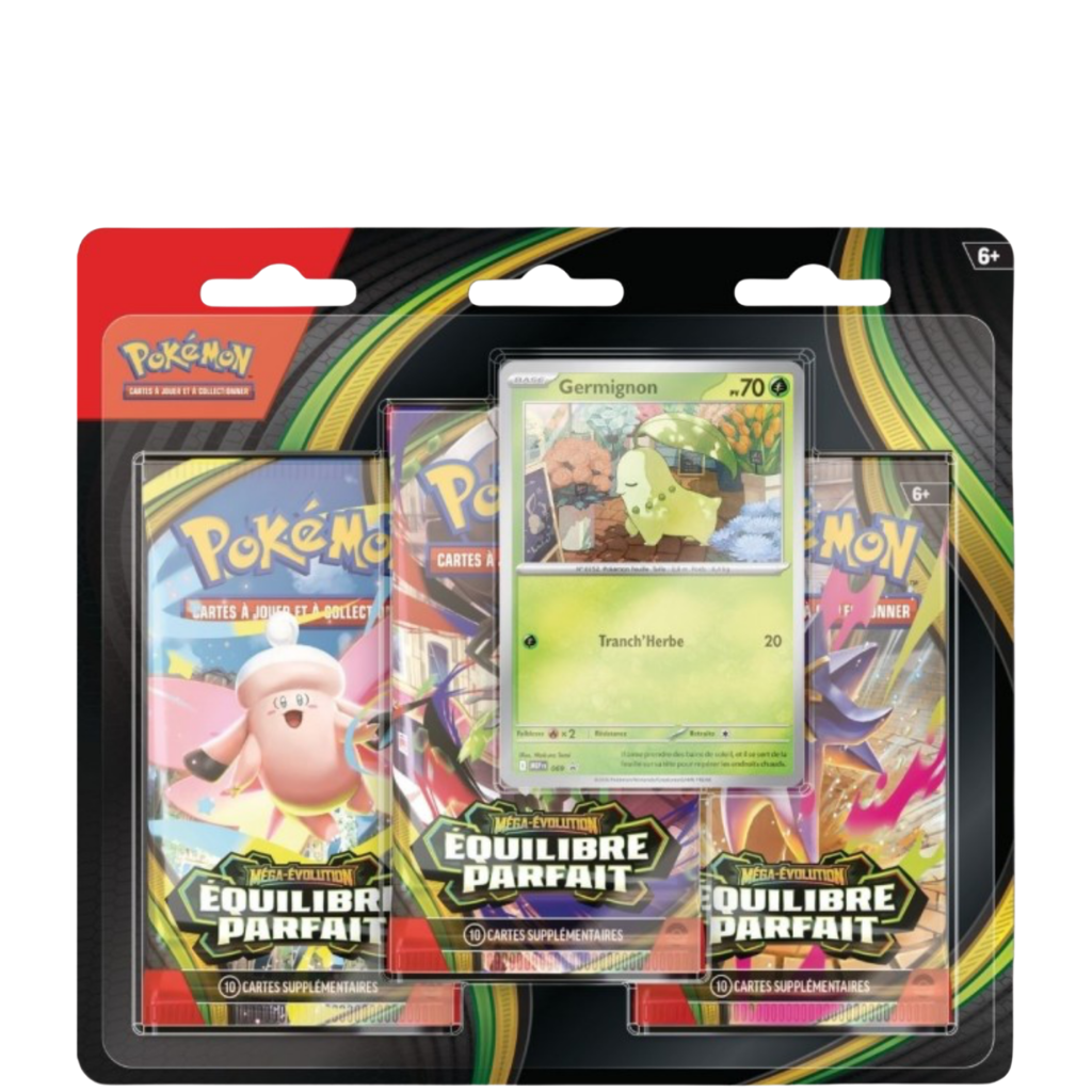 Tripack Pokémon - Équilibre Parfait - ME03 - Français