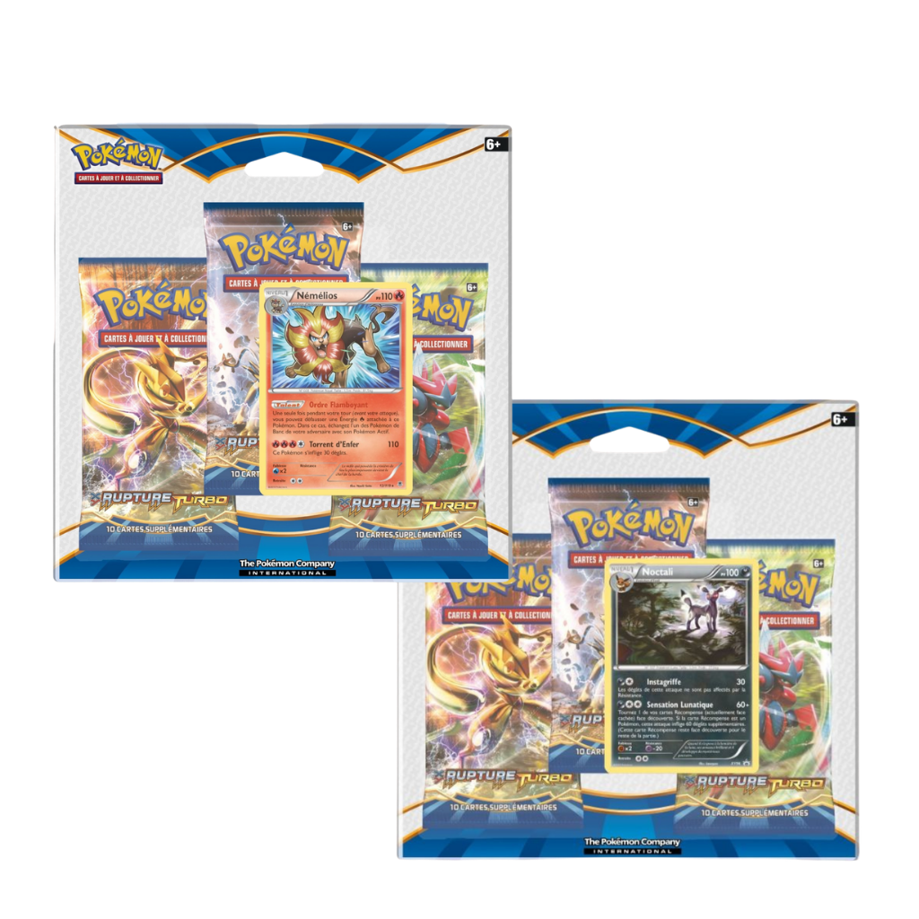Tripack Pokémon – Rupture Turbo – XY09 – Français