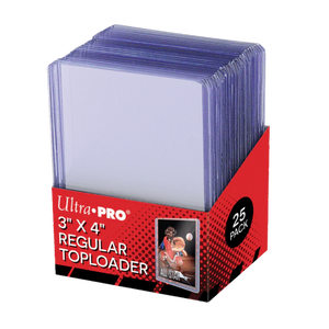 Lot de 25 Top Loaders Ultra PRO transparents
